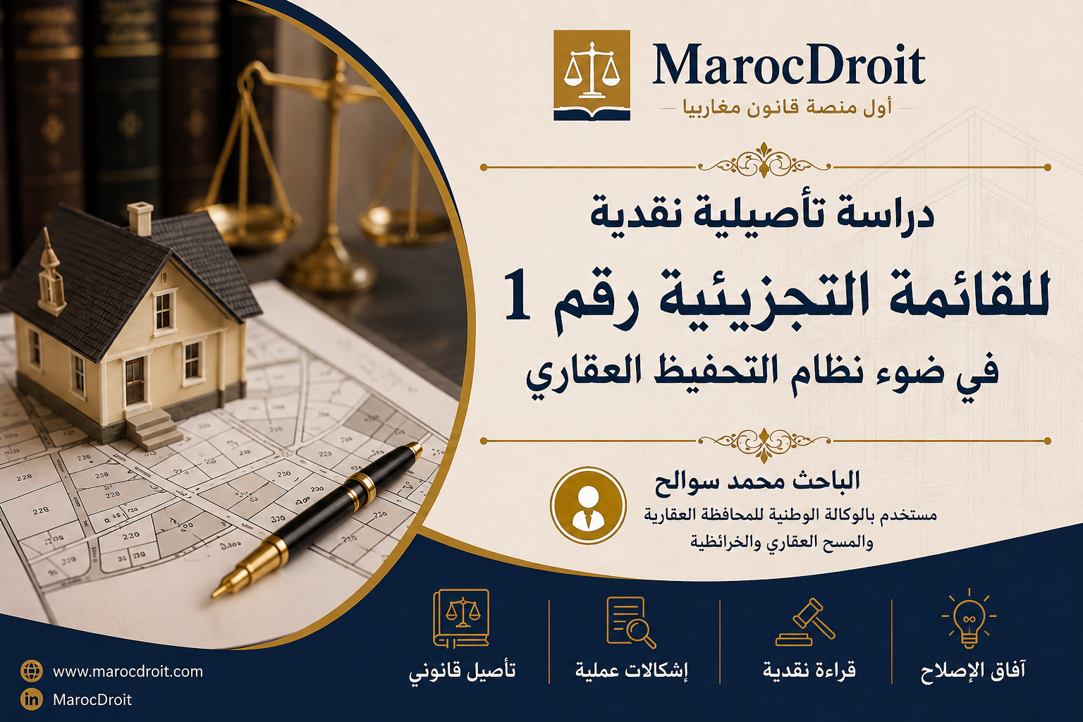 دراسة تأصيلية نقدية للقائمة التجزيئية رقم 1 في ضوء نظام التحفيظ العقاري