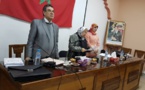 مناقشة رسالة في موضوع حماية حقوق الاجراء الاجانب بالمغرب  تحت إشراف الدكتورة دنيا مباركة تقدمت بها الباحثة مزوغ خديجة 