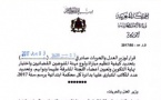 قرار لوزير العدل والحريات بتحديد كيفية تنظيم مباراة ولوج مهنة المفوضين القضائيين برسم سنة 2017‎