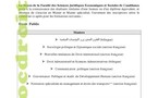 كلية الحقوق بالدار البيضاء: وضع ملف الترشيح للتسجيل بالماستر - القانون العام أو الخاص - 2012/2011