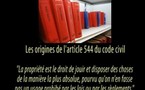 France: Article 544 du code civil : les origines du droit de la propriété