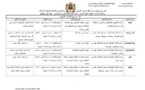 مقترح برنامج سير أشغال الحوار الوطني حول إصلاح العدالة
