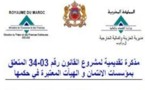 حول مسودة مشروع قانون مؤسسات الإئتمان والهيآت المعتبرة في حكمها