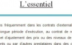 La clause « benchmarking ou market- testing» dans les contrats