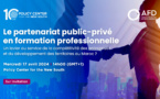 Le partenariat public-privé en formation professionnelle : un levier au service de la compétitivité des entreprises et du développement des territoires au Maroc ?