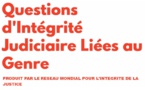 QUESTIONS D'INTÉGRITÉ JUDICIAIRE LIÉES AU GENRE
