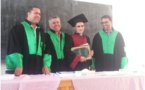 كلية الحقوق بطنجة: ماستر القانون الجمركي: تقرير مناقشة رسالة في موضوع: "اتساع نطاق المسؤولية الجنائية في القانون الجنائي الجمركي" تحت اشراف الدكتور عبد الله أشركي أفقير تقدم بها الباحث ابراهيم اشويعر