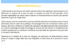 Mise en place, d'une nouvelle organisation du travail des services douaniers au port de Tanger Med.