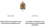 CANADA "2023" :  Loi d’aide à l’exécution des ordonnances et des ententes familiales