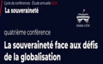 Conférence : La souveraineté face aux défis de la globalisation - 24 avril 2024