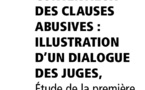 Contentieux des clauses abusives