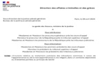 Une circulaire aux procureurs de 29 avril 2024 visant à contrer les violences envers les personnes perçues comme insuffisamment religieuses.