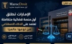 الإمارات تطلق أول منصة قضائية متكاملة بالذكاء الاصطناعي عالميا