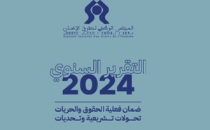 نسخة من تقرير المجلس الوطني لحقوق الإنسان لسنة 2024