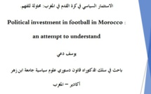 الإستثمار السياسي في كرة القدم في المغرب: محاولة للفهم